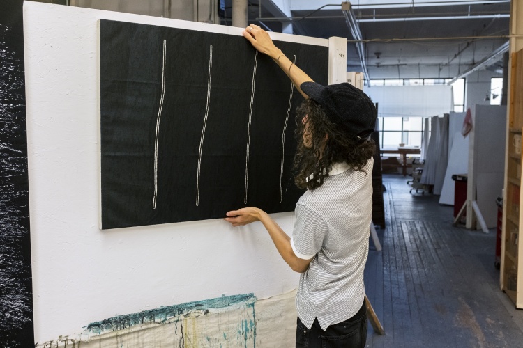 Art Visit with Cameron Bunting at His San Francisco Studio.