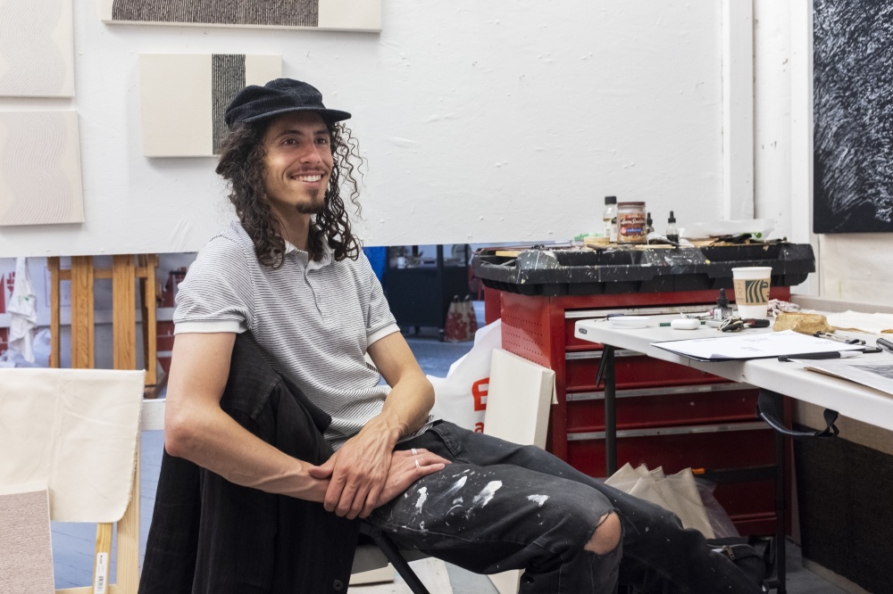 Art Visit with Cameron Bunting at His San Francisco Studio.