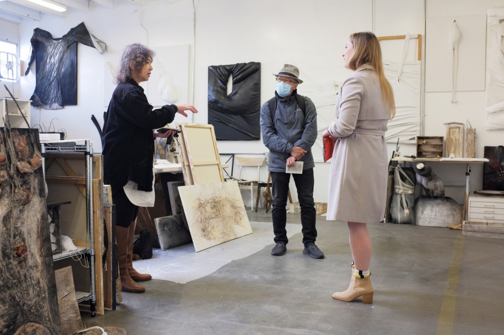 Art Visit with Stella Zhang at her San Francisco Studio.