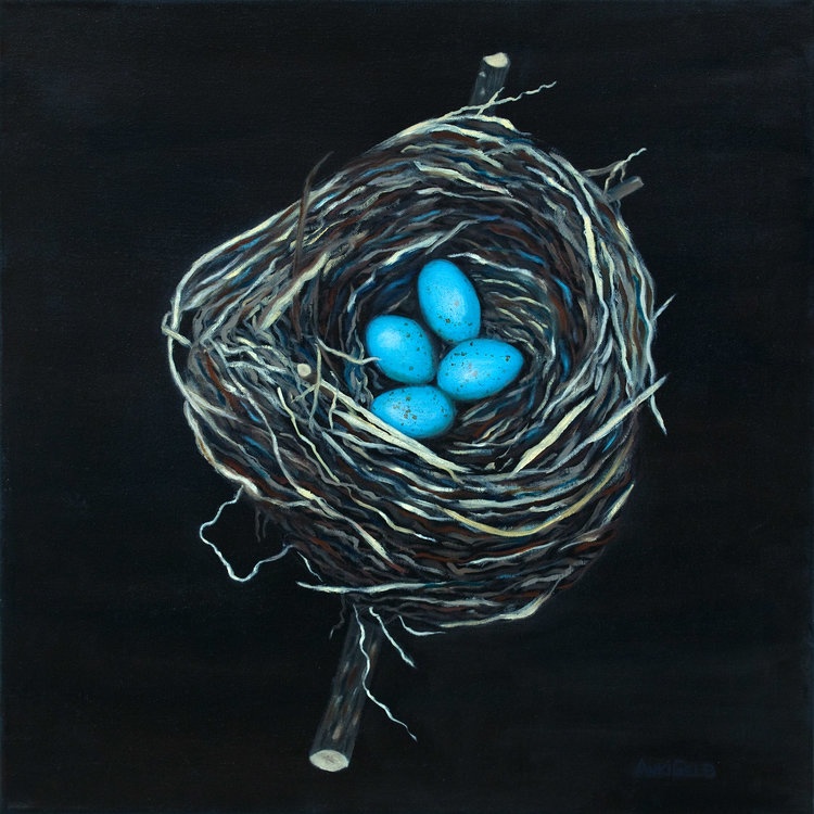 Fresh artwork by Anki Gelb from Sausalito , CA
