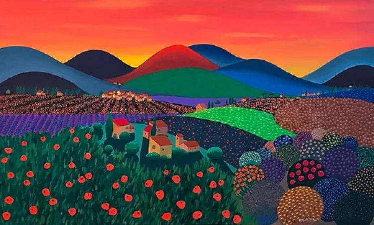 Original artwork by Flo de Bretagne from Palo Alto, California
