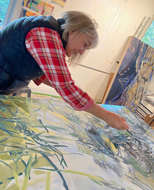 Original artwork by Jamie Madison from Sausalito, California