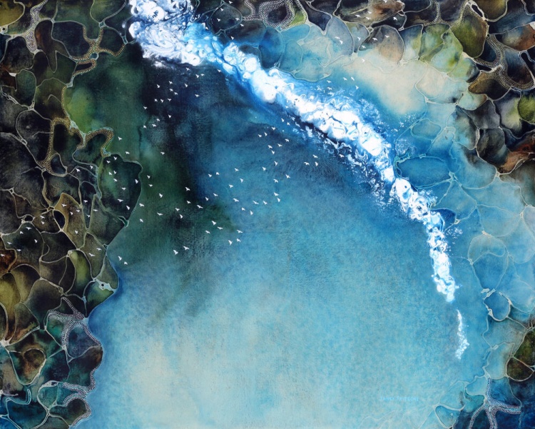 Original art by Janey Fritsche from San Rafael, California