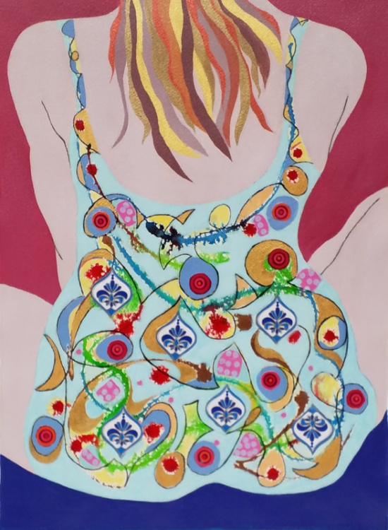 Fresh artwork by Judith Rohrer from East Bay, California
