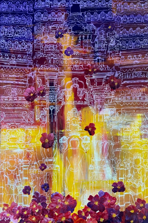 Original artwork by Malti B Lee from Santa Clara, California