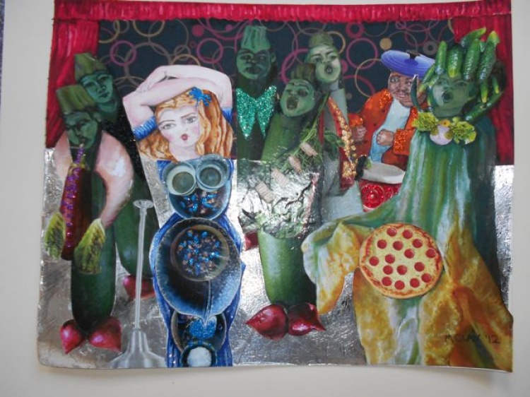Artwork by Marcia Clay from North Beath, California