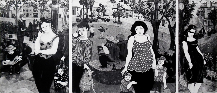 Original art by Marcia Clay from North Beath, California