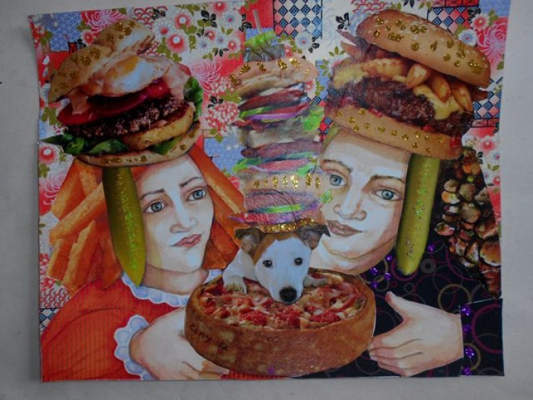 Fresh artwork by Marcia Clay from North Beath, California
