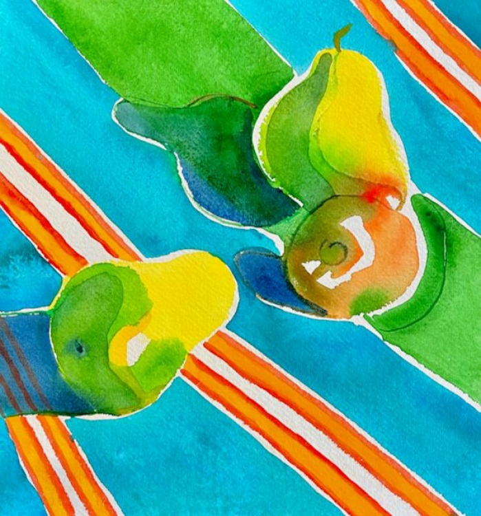 Artwork by Nancie Crowley from Los Altos Hills, California