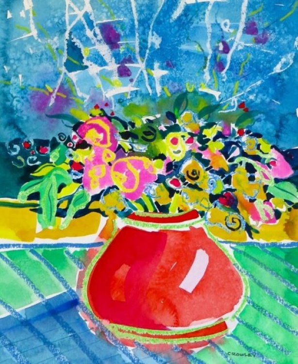 Artwork by Nancie Crowley from Los Altos Hills, California