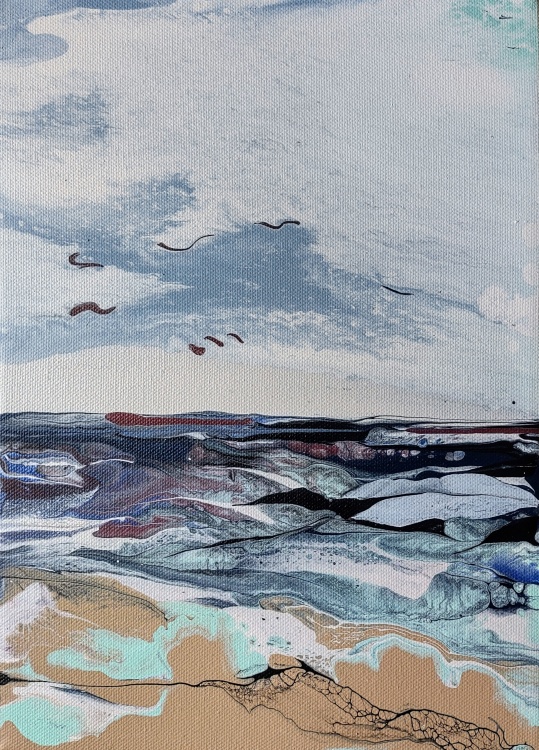 Original art by Nathalie Lendermann from San Francisco, California