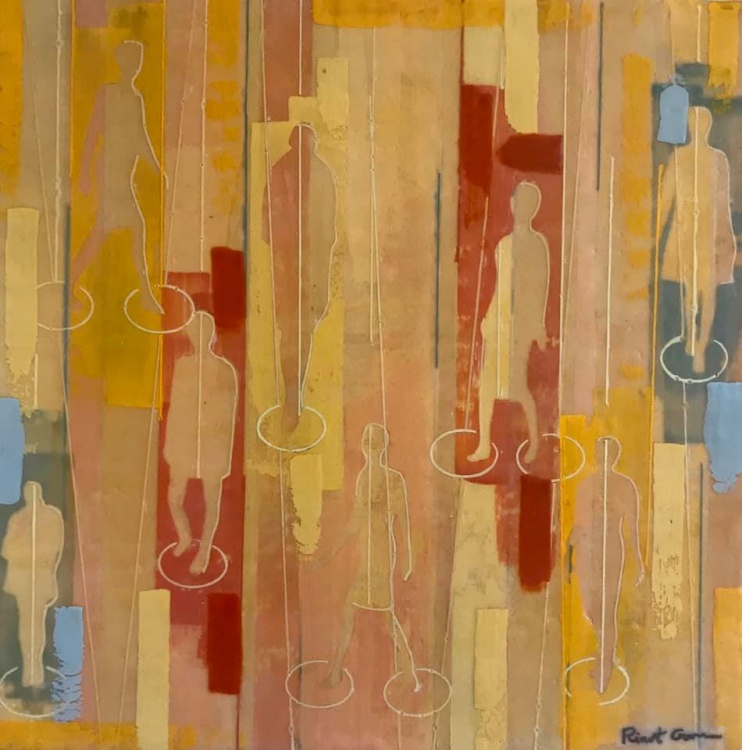 Artwork by Rinat Goren from Woodside, California