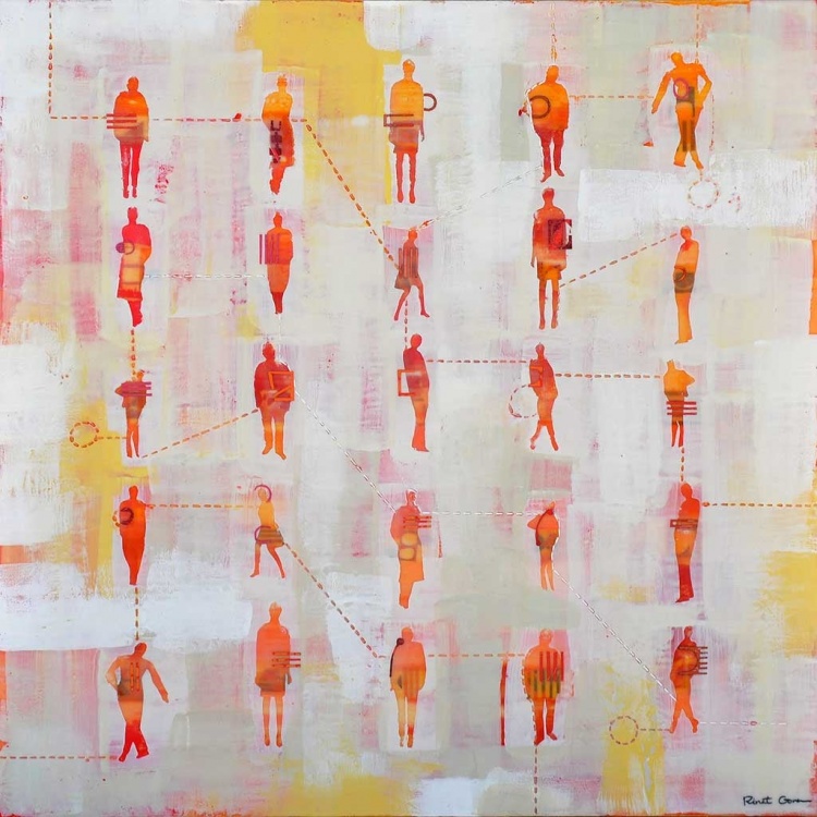 Artwork by Rinat Goren from Woodside, California