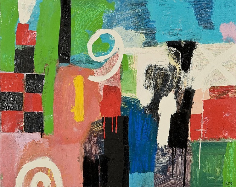 Fresh artwork by Susan Tonkin Riegel from San Francisco, California