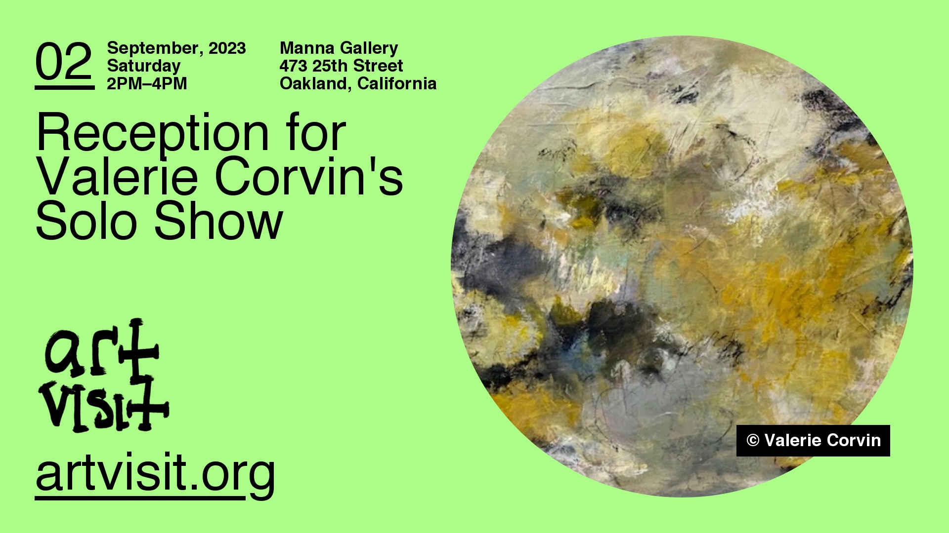 Reception for Valerie Corvin's Solo Show