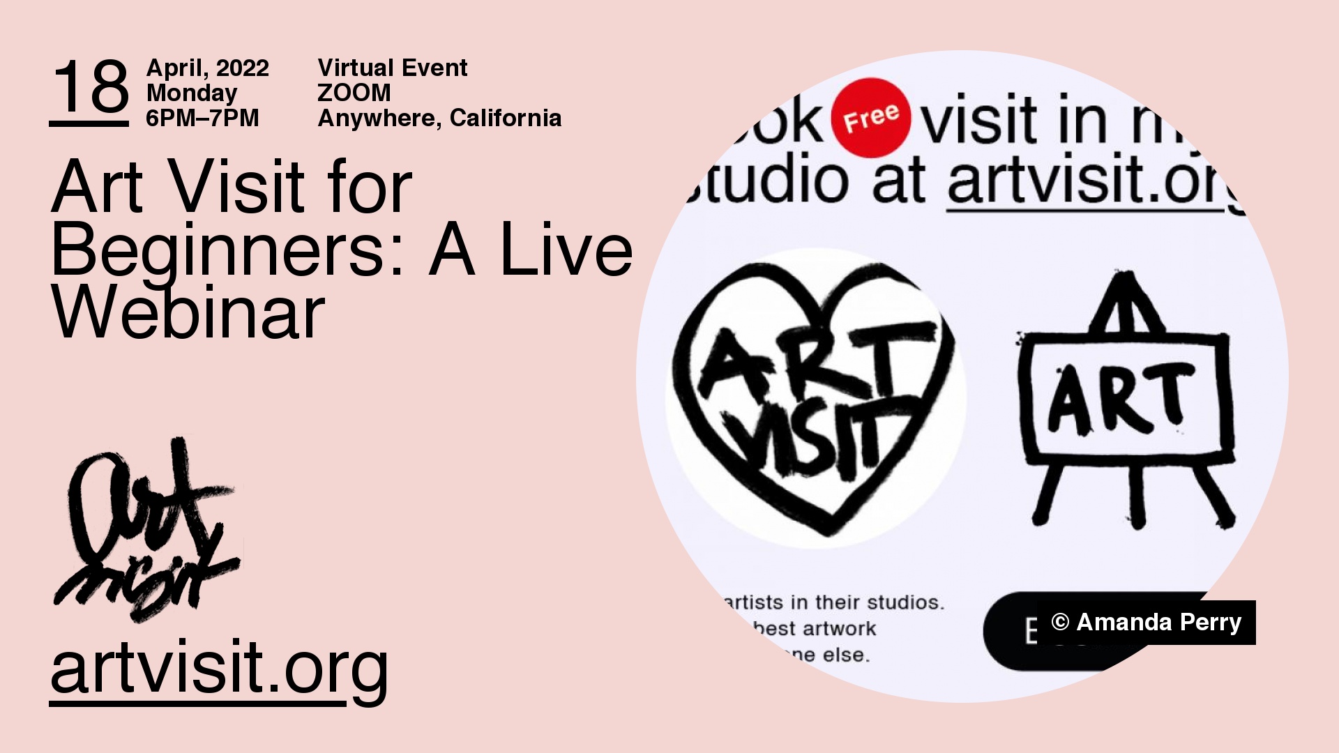 Art Visit for Beginners: A Live Webinar