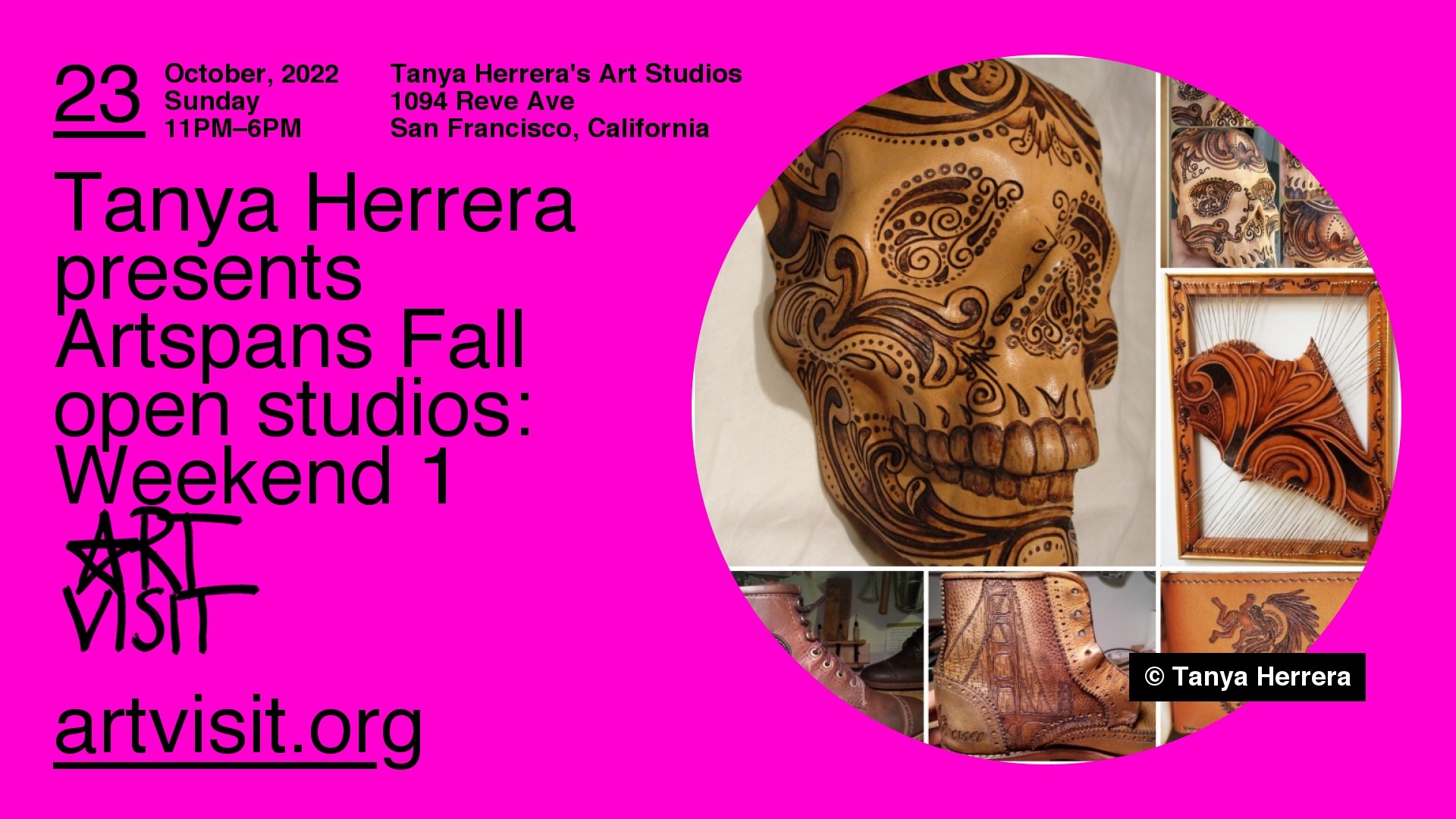 Tanya Herrera presents Artspans Fall open studios: Weekend 1